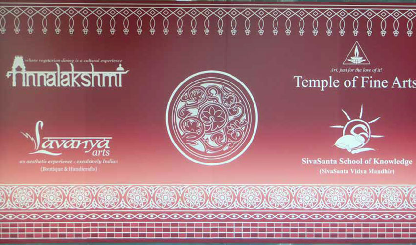 On Invitation From Temple of Fine Arts, Singapore.